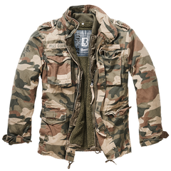 Brandit M65 Giant зимова куртка, light woodland