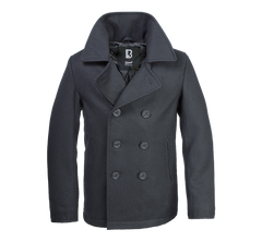 Brandit Pea Coat пальто чоловіче, чорне
