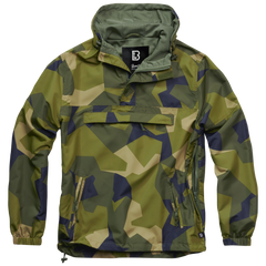 Brandit Summer Windbreaker куртка шведський камуфляж, M90