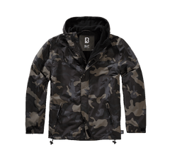 Brandit Windbreaker Frontzip куртка, darkcamo
