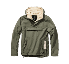 Brandit Windbreaker Sherpa куртка, оливкова