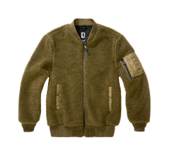 Brandit MA1 куртка Sherpa, оливкова