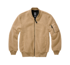Brandit MA1 куртка Sherpa, верблюжа