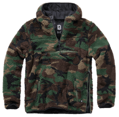 Brandit Teddyfleece Worker флісовий пуловер, вудленд