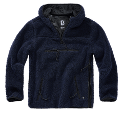 Brandit Teddyfleece Worker флісовий пуловер, темно-синій