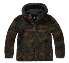 Brandit Teddyfleece куртка жіноча з капюшоном, вудленд