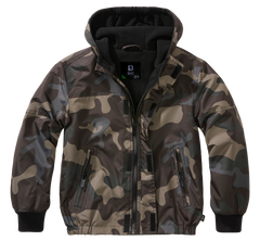 Brandit Windbreaker Frontzip куртка дитяча, darkcamo