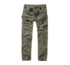 Brandit Adven штани slim fit, оливкові
