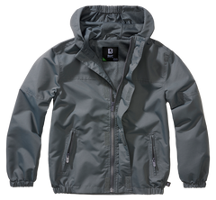 Brandit Summer Frontzip Windbreaker куртка дитяча, антрацит
