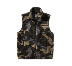 Brandit Teddyfleece жилет флісовий, темний камуфляж