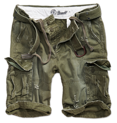 Brandit Shell Valley Heavy Vintage шорти, оливкові
