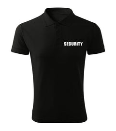 DRAGOWA футболка поло SECURITY, чорна