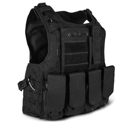 DRAGOWA Heavy Duty жилет військовий, чорний