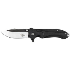 Fox Outdoor Jack односторонній ніж, чорний, рукоять G10