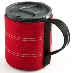 GSI Outdoors Infinity Backpacker Mug дитячий кухоль з мундштуком 550 ml, червоний