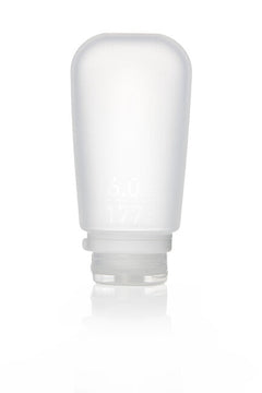 Humangear GoToob+ силіконова дорожна пляшка, 177 ml, прозора