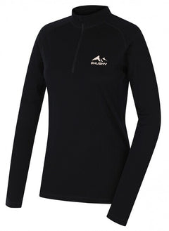 HUSKY Merow Zip термо футболка жіноча на блискавку, чорна