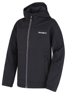 HUSKY Simbo K куртка дитяча софтшел, чорна