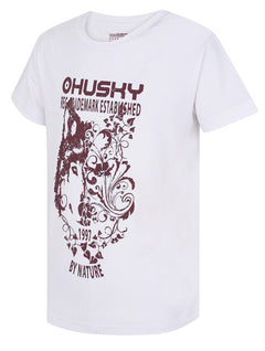 HUSKY Tash K функціональна футболка дитяча, біла