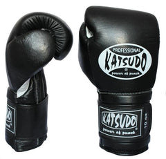 Katsudo Profesional боксерські рукавиці, чорні
