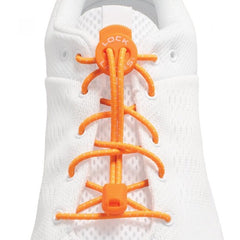 Lock Laces шнурки до взуття, помаранчеві