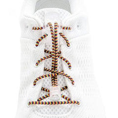 Lock Laces шнурки до взуття, райдужні