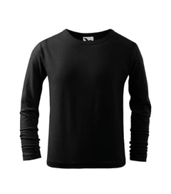 Malfini Fit-T LS футболка дитяча з довгим рукавом, чорна