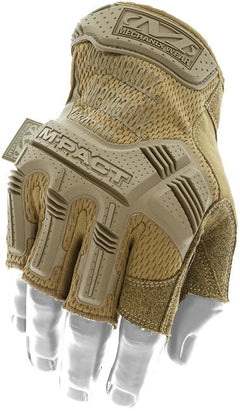 Mechanix M-Pact рукавиці протиударні без пальців, койотовий коричневий