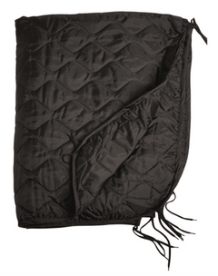 Mil-Tec вкладка до poncho, чорна 210 x 150 см