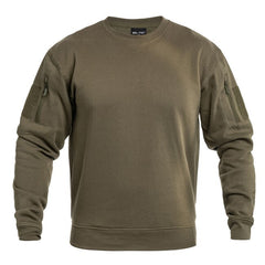 Mil-Tec Tactical світшот з круглим вирізом, ranger green