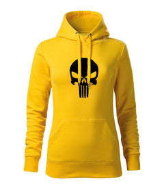 DRAGOWA жіноче худі Punisher 320 g/m², жовте