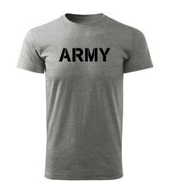DRAGOWA футболка з коротким рукавом army 160 g/m², сіра