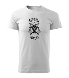 DRAGOWA футболка з коротким рукавом special forces 160 g/m², біла