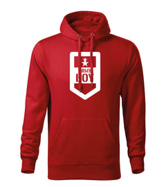 DRAGOWA чоловіче худі army boy 320 g/m², червоне
