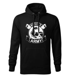 DRAGOWA чоловіче худі muscle army original 320 g/m², чорне