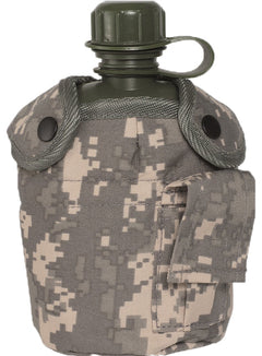 Mil-Tec US AT-Digital польова фляга ALU з миською, 1л