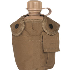 Mil-Tec польова фляга US з алюмінієвою мискою Coyote, 1л
