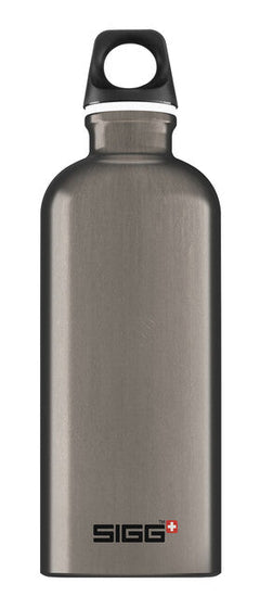 SIGG Traveller алюмінієва пляшка для питва 0,6 л, копчена перла