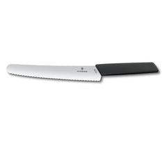 Victorinox Swiss Modern ніж для хлібу та печива, чорний