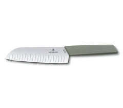 Victorinox Swiss Modern Santoku ніж, оливково-зелений