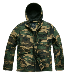 Vintage Industries Levin куртка, woodland camo