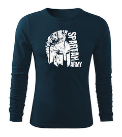 DRAGOWA Fit-T футболка з довгим рукавом León 160 g/m², темно-синя