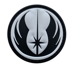 WARAGOD Jedi Order PVC нашивка, біла