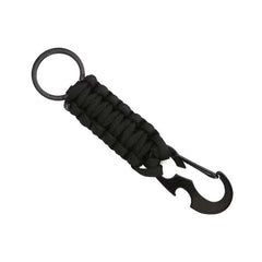 WARAGOD Sanya паракорд для виживання багатофункціональна брелок 4 в 1, чорна