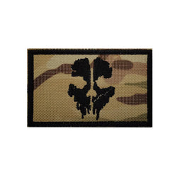 WARAGOD Call of Duty ghost mask вишивана нашивка, мультикам