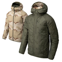 Helikon-Tex Wolfhound двостороння куртка Windpack, Пустинний Night Камуфляж/US