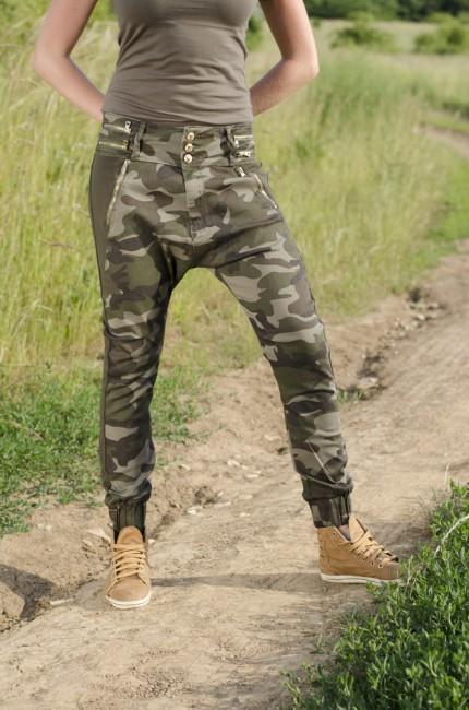 O&T Garment штани жіночі denim з низькою посадкою, вудленд