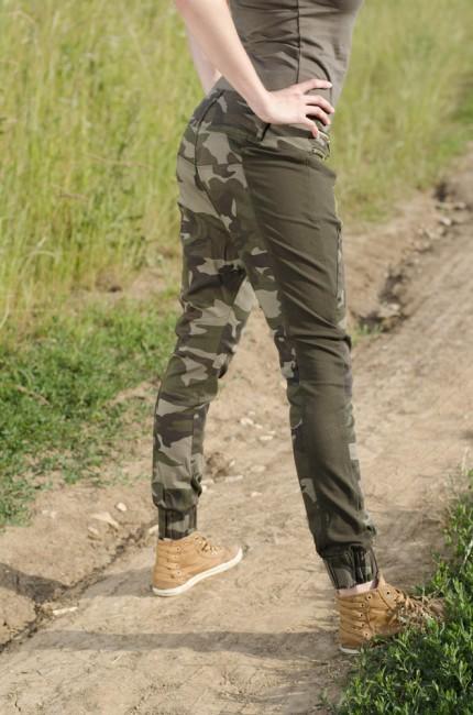 O&T Garment штани жіночі denim з низькою посадкою, вудленд
