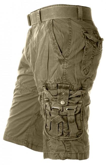 Mil-Tec Vintage шорти Prewash, оливкові
