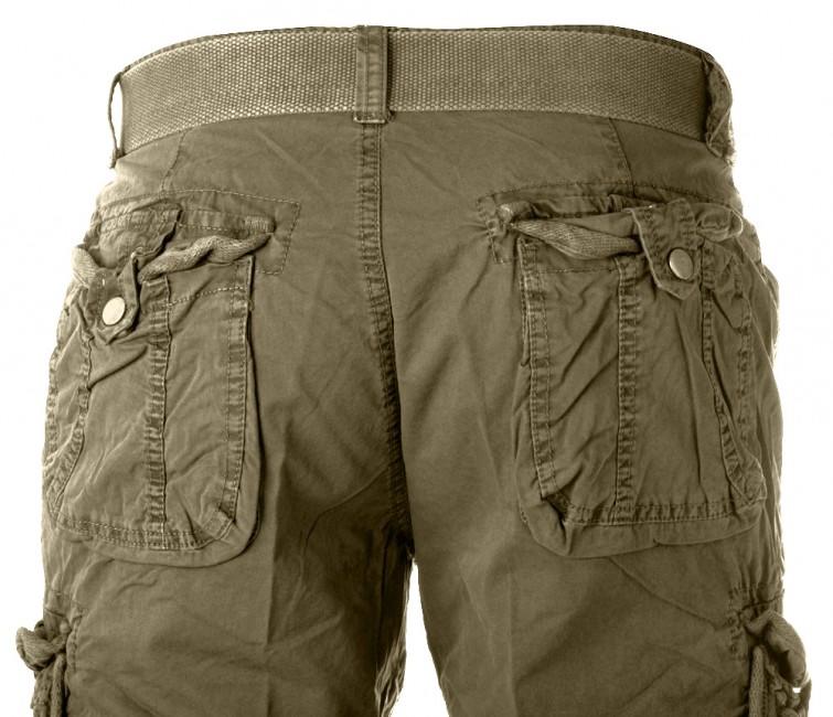Mil-Tec Vintage шорти Prewash, оливкові